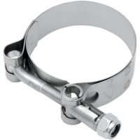 EXHAUST T-BOLT CLAMPS STAINLESS STEEL - SUPERTRAPP