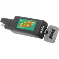 USB Charger Quick Disconnect Black/Green