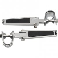 Foot Pegs U-Clamp Rubber Inlay 1" or 1-1/4" tubing