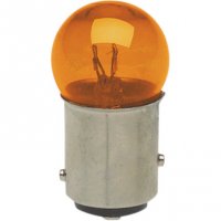 Bulb Amber Small Globe (10PK)