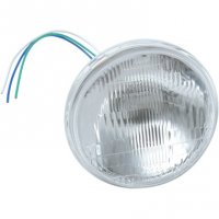 Replacement headlamp with bulb