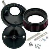 Super Stock Stealth Air Cleaner Kit Fits 84-92 BT