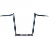 Handlebar Chubby Hooked Chrome 14\" FLTR 08-19