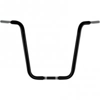 Ape Hanger 1.25\" Black 18\" Psycho Chubby