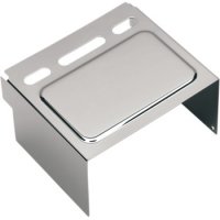 Battery Cover Raised Chrome FX/XL