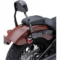 Backrest Kit Detachable Square Black 11" FXD 06-17