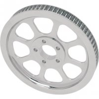 Rear Pulley Smooth Chrome 70-Tooth Softail 00-06