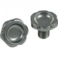 Fork Caps Black Polished FXST/WG 80-16