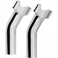 Risers Chubby 1-1/4\" Chrome 5.5\" pullback (pr)