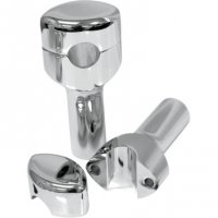 Risers Chrome Smooth 4\"