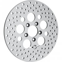 Brake Rotor Polished Stainless Steel Rear FLHT 08-13, RK 08-16