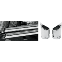 Baron Family Jewel Exhaust Tip, Mini Scalloped