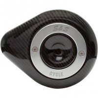 Stealth Air Cleaner Cover Teardrop Carbon Fiber