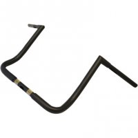 Handlebars Twin Peaks 1.25\" Flat Black 14\" FLH 99-19