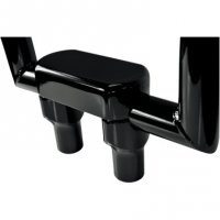 Riser/Top Clamp Kit Black 3\" For 1.5\" bars