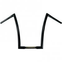 Handlebar 1.25\" Gloss Black 10\" Strip HD 86-17