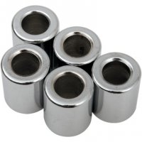 Spacers Chrome Steel 3/8" X 3/4" (5)