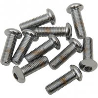 Bolts 1/4\"-28 x 3/4\" Button-Head Fine (10)