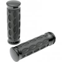 Grips Black Custom Rubber HD 84-16