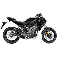 LV ONE EVO Carbon fiber Exhaust for YAMAHA MT-07 21-24, XSR700 21-23, YZF-R7 21-23