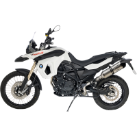 LV ONE EVO Stainless steel Slip-On for BMW F800GS 08-16