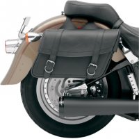 Saddlebags Jumbo Plain Highwayman Slant-Style