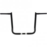 Handlebar Chubby Hooked Blackout 16\" FLHT/X 96-19