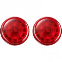 Turn Signal Inserts Probeam Bullet Red Rear 1156