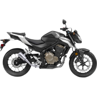 LV-10 Stainless steel Slip-On for HONDA CB500X 17-18