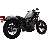 Upsweep Slip-On Muffler for Honda Rebel 300/500 17-19