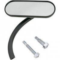 Mirror Micro Mini Oval Black Right