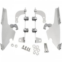 Hardware Mount Kit Polished VT750 04-17