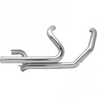 Dual Header Chrome Power Tune FLHT 09-16