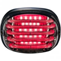 Taillight ProBEAM LED Squareback w/Plate Light Red Smoke