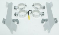 Batwing Hardware Mount Kit Polished VN1600, Victory