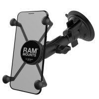 X-GRIP 5\" Large phone mount w/ twist lock suction cup