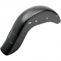 Rear Fender 4\" Black Frenched FLST 00-17