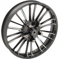 Front Wheel Atlantic 3D Black/Natural 21 X 3.5 FL 00-07