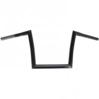 Handlebar 1.25\" Gloss Black 10\" Strip FXS/FLS 07-17