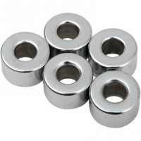 Spacers Chrome Steel 1/4\" X 3/8\" (5)