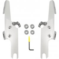 Windshield Mount Kit Polished FLRT