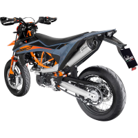 LV ONE EVO Stainless steel Exhaust for KTM 690 Enduro R 19-24