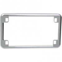 LICENSE PLATE FRAME CHROME 4"X7" (EA)