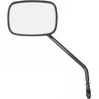 Mirror With Long Stem Black Die-Cast