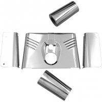 Fork Tins Chrome Ribbed 5 pcs. FLST 86-15