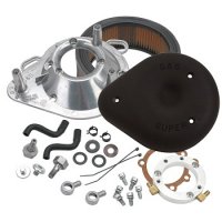 Air Cleaner Kit Teardrop Black XL 91-17