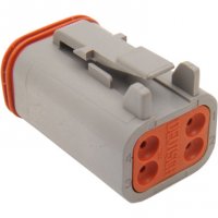 Deutsch DT Sealed Connector Gray 4 PIN Plug