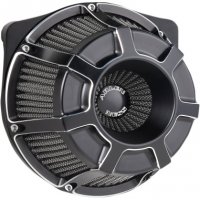 Air Cleaner Kit Inverted Beveled Black/Natural FL 17-19