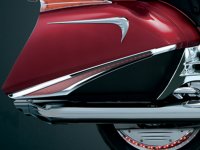 Saddlebag LED Accent Swoops Chrome (pr)