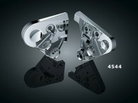 CHROME DRIVER PEG MOUNTS: Fits: GL1800